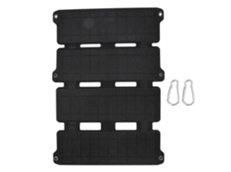 Painel solar monocristalino dobrável 14W 5V 2 USB flexível ETFE para carro e camping S/MARCA