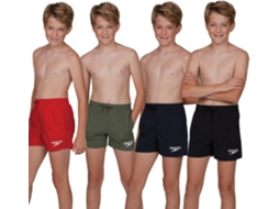Calção De Banho Speedo Junior Hyper Yellow De 13 Polegadas Calção De Banho Confortável Para Água