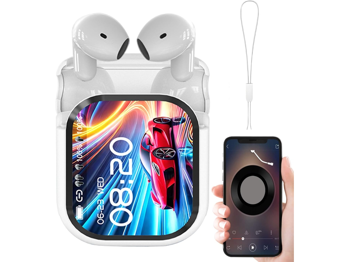 Fones De Ouvido Sem Fio Com Cancelamento Ruído E Tela Sensível Ao Toque, Com Tradutor De Idiomas