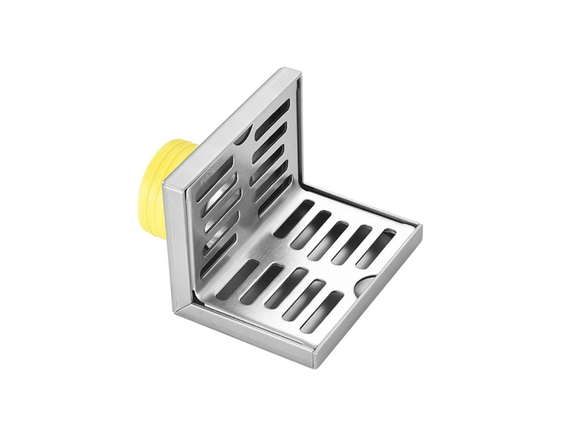 Ralo de Piso em Aço Inoxidável, para Banheiro e Varanda AQUAFORGE