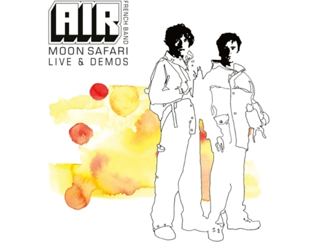 Air French Band Moon Safari Live Demos Vinil Branco Edição Limitada Rsd 2025 Parlophone