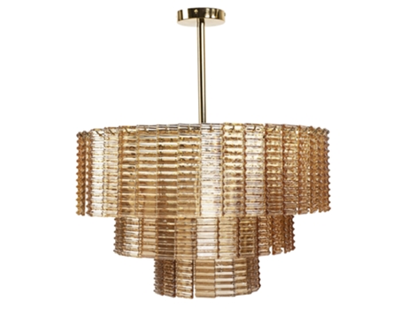 Luminária De Teto Pendente Toollight App1677 8cp Bronze