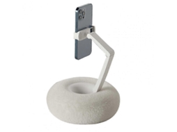 Suporte De Telefone Com Almofada De Pelúcia Ajustável Em Ângulo - Suporte Portátil Para Mesa, Cama, Sofá-aquaforge