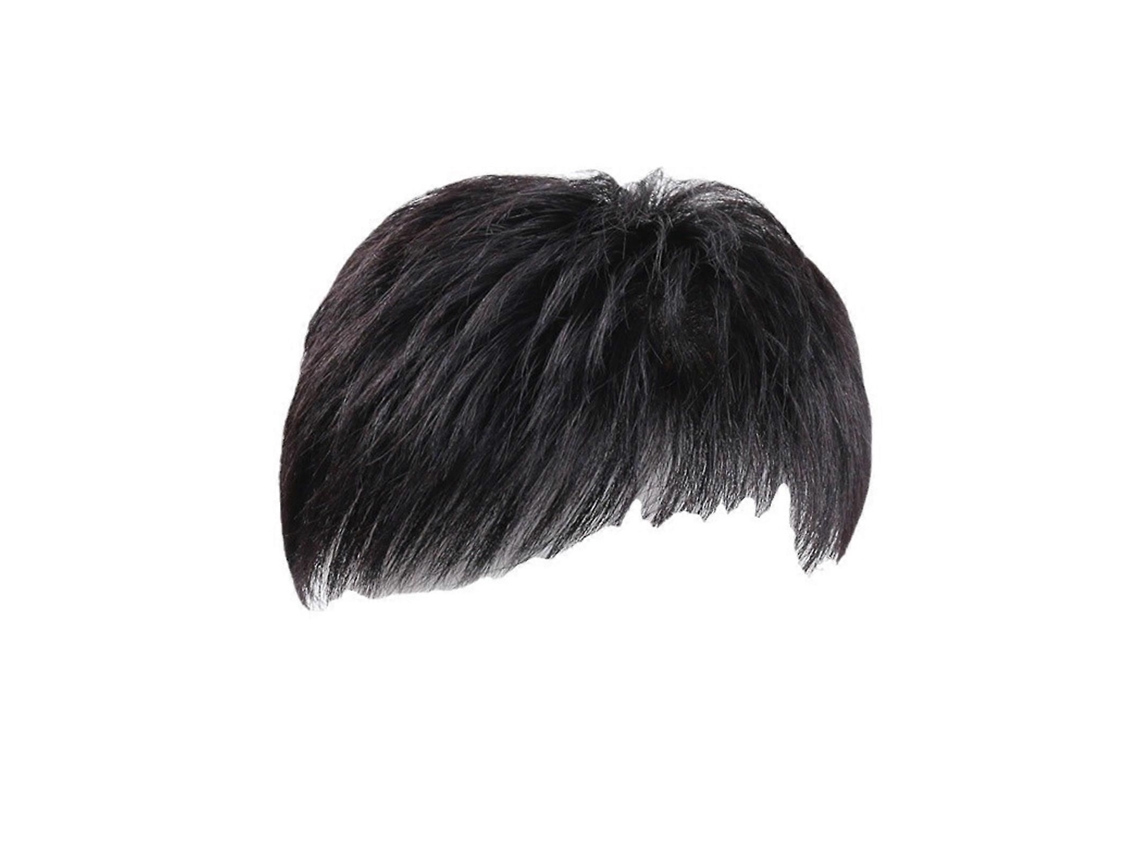 Perucas Curtas Masculinas Capa De Cabelo Perucas De Fibra Sintética Peruca Peruca Cosplay Festa Aparência Natural Perucas Capacete Para Penteado