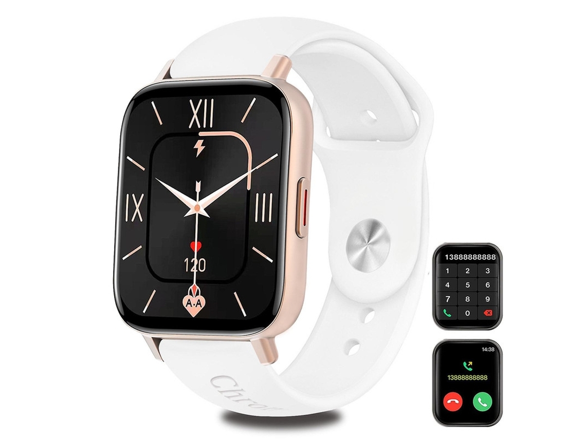 Smartwatch com Chamada Bluetooth Ip67 À Prova D'Água de 1 69 Polegadas para Android Ios YEMAESRE