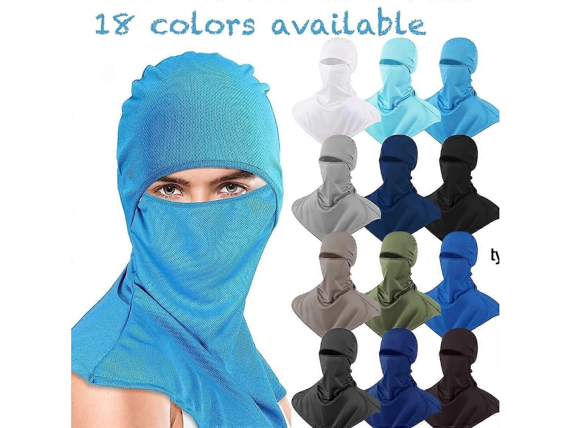 Balaclava de Proteção Facial, Respirável, Longa, para Ciclismo TAISHENGDA