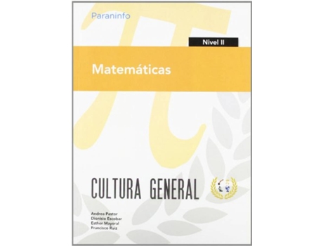 Livro Matematicas Nivel Ii - Cultura General de Francisco Ruiz (Espanhol)