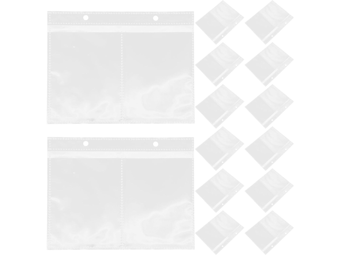 Pochettes Transparentes Para Álbum De Fotos 4x6 Bolsas 30 Peças Proteção Dupla Face Para Fotos Recarga