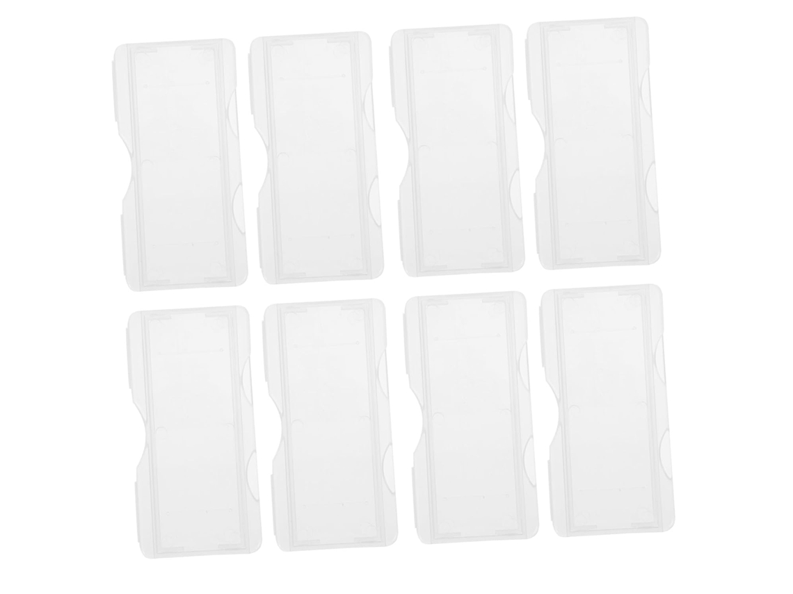 Conjunto De 100 Suportes Para Lâminas De Microscópio Em Pp