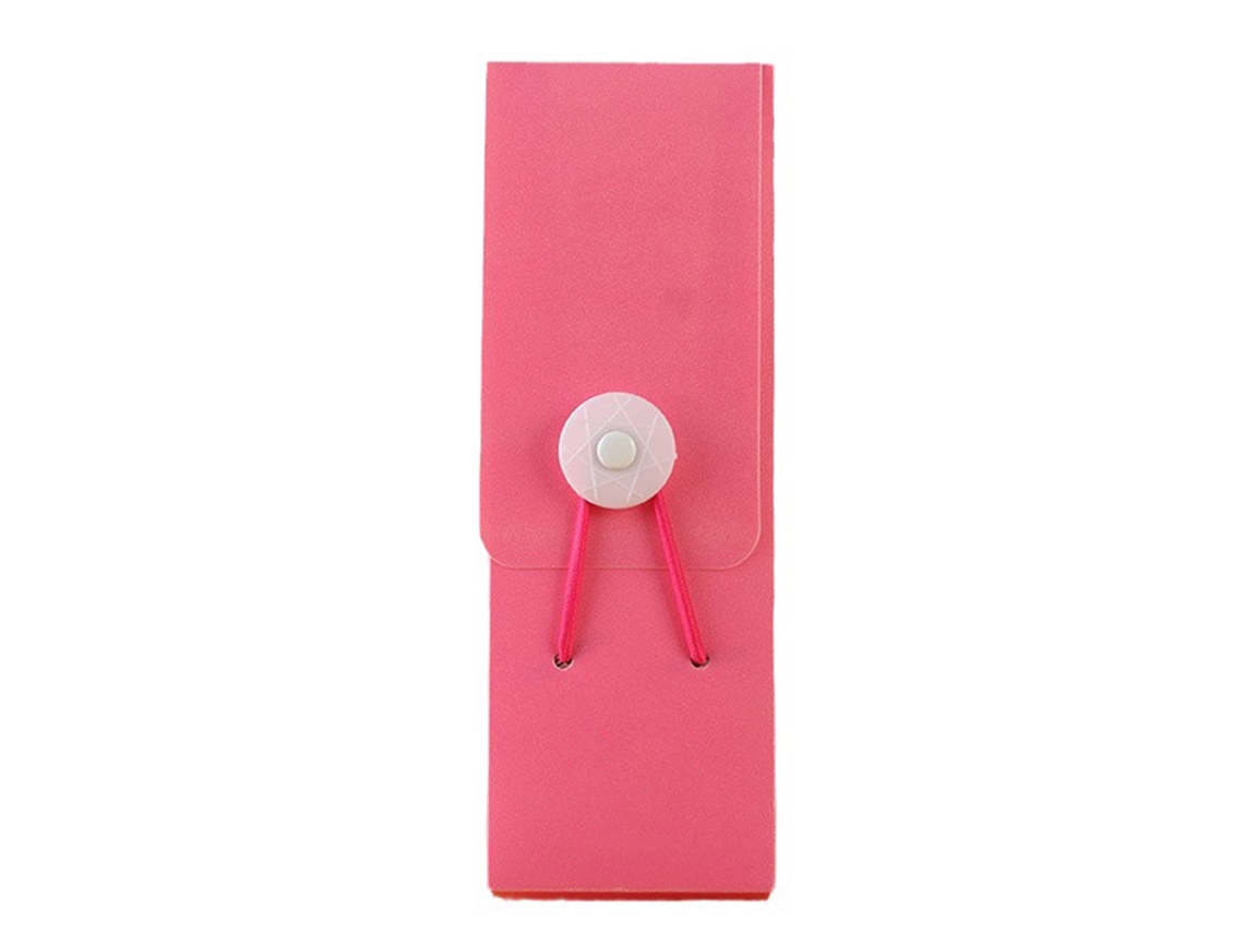 Laxiscreed Estojo Rose Face Com Elástico E Fecho Torre Para Maquilhagem E Acessórios