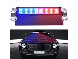 Luz Estroboscópica De Led Para Brisa, Luz De Advertência Intermitente Emergência Para Carro Veículo Resgate Caminhão