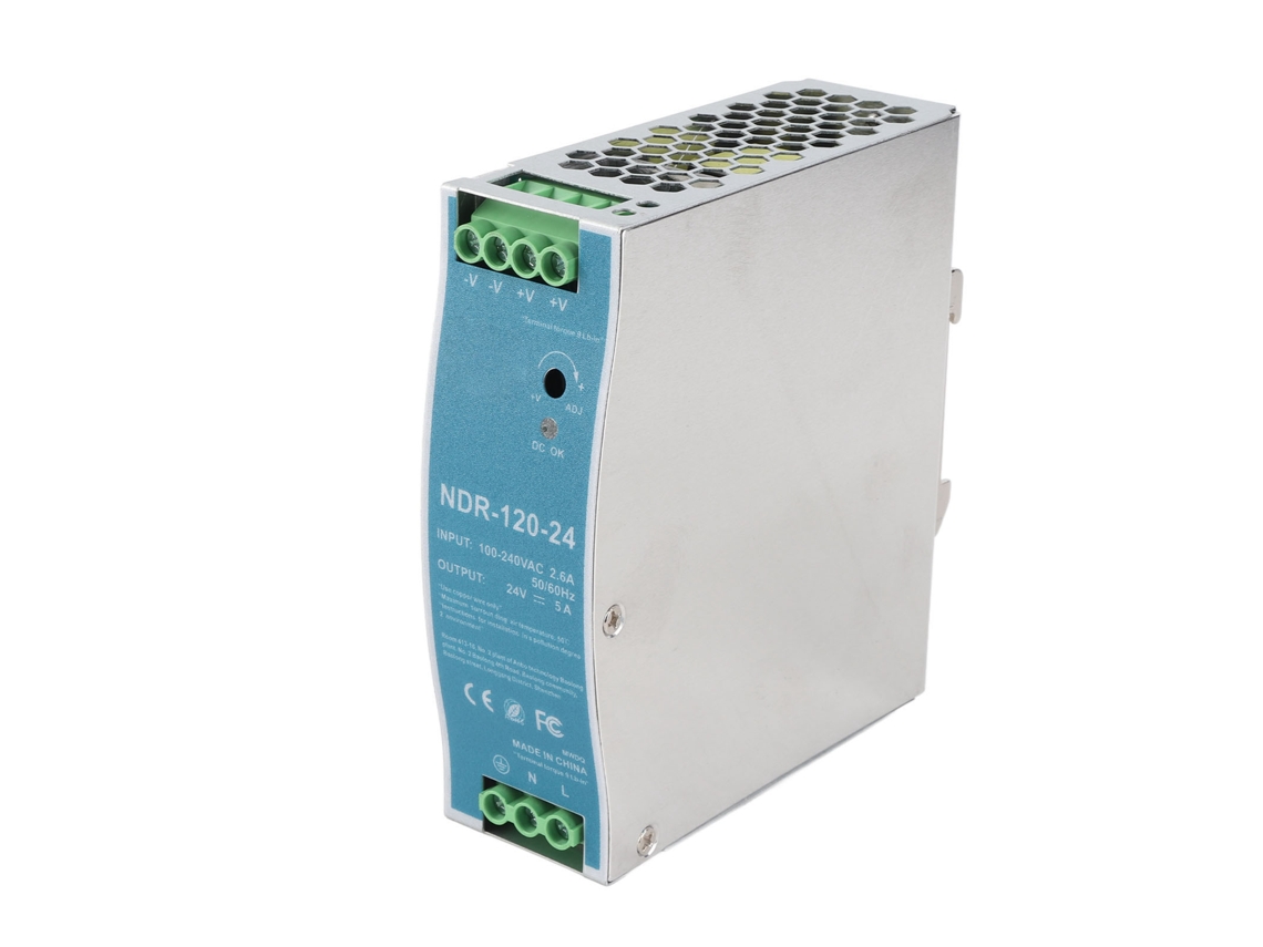 Fonte de Alimentação Industrial Rail 120 24 5a 120w 24v