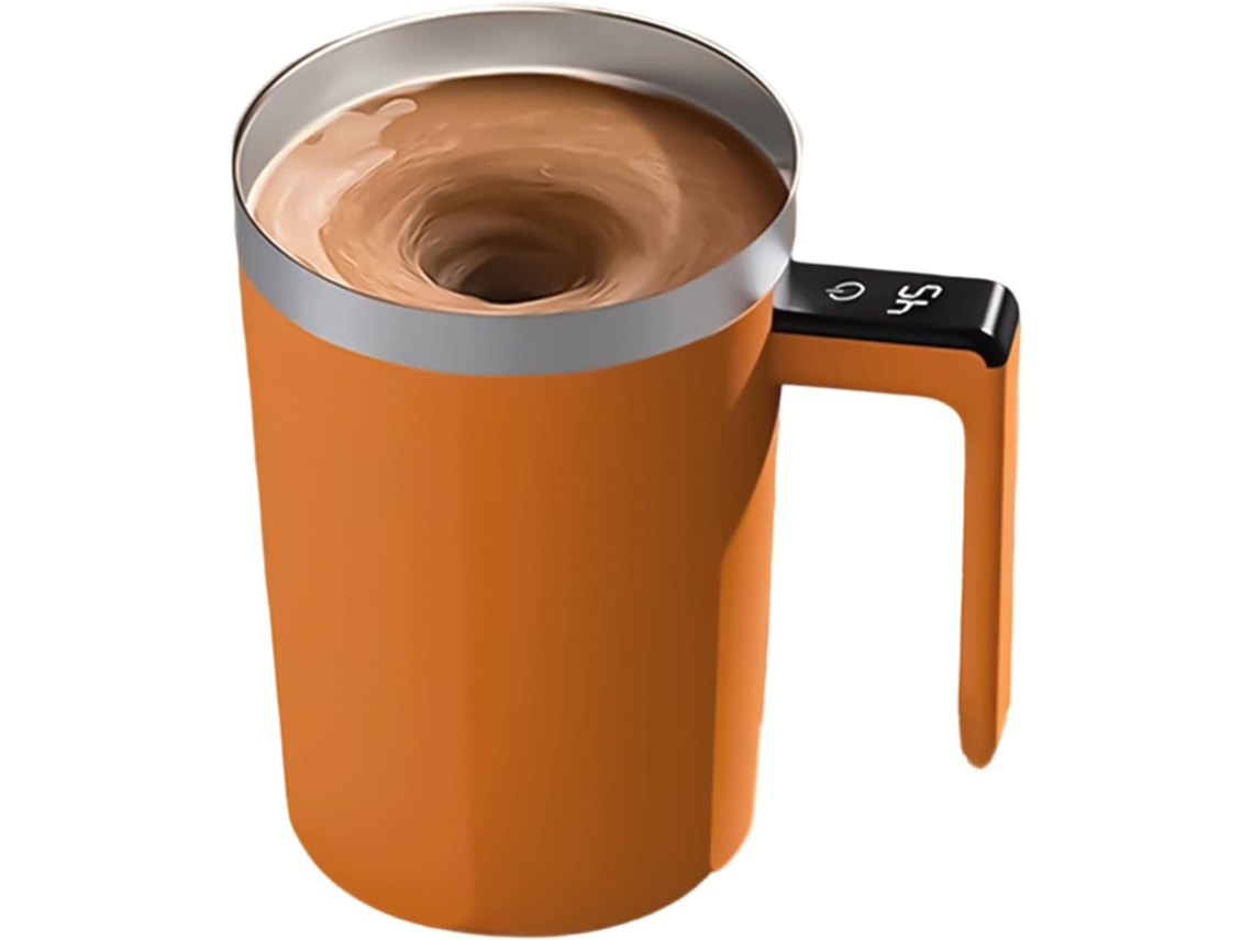 Caneca De Café Com Mistura Automática E Vidro Magnético.