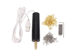 Mini Furadeira Primerox, elétrica, USB, 11000rpm, multifuncional, artesanato, resina S/MARCA