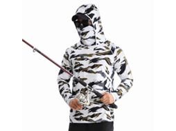 Camisa De Proteção Solar Masculina Yuysan, Manga Comprida Com Máscara Facial, Para Pesca, Secagem Rápida E Proteção Uv