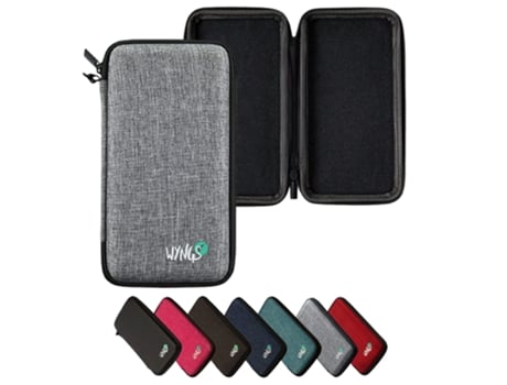 WYNGS Bolsa Protetora Cinza Clara para Calculadora Gráfica Ti-84 Plus