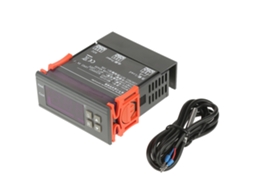 Termostato Digital Led Mh1210a Controlador de Temperatura com Sonda Sensor Dc24v