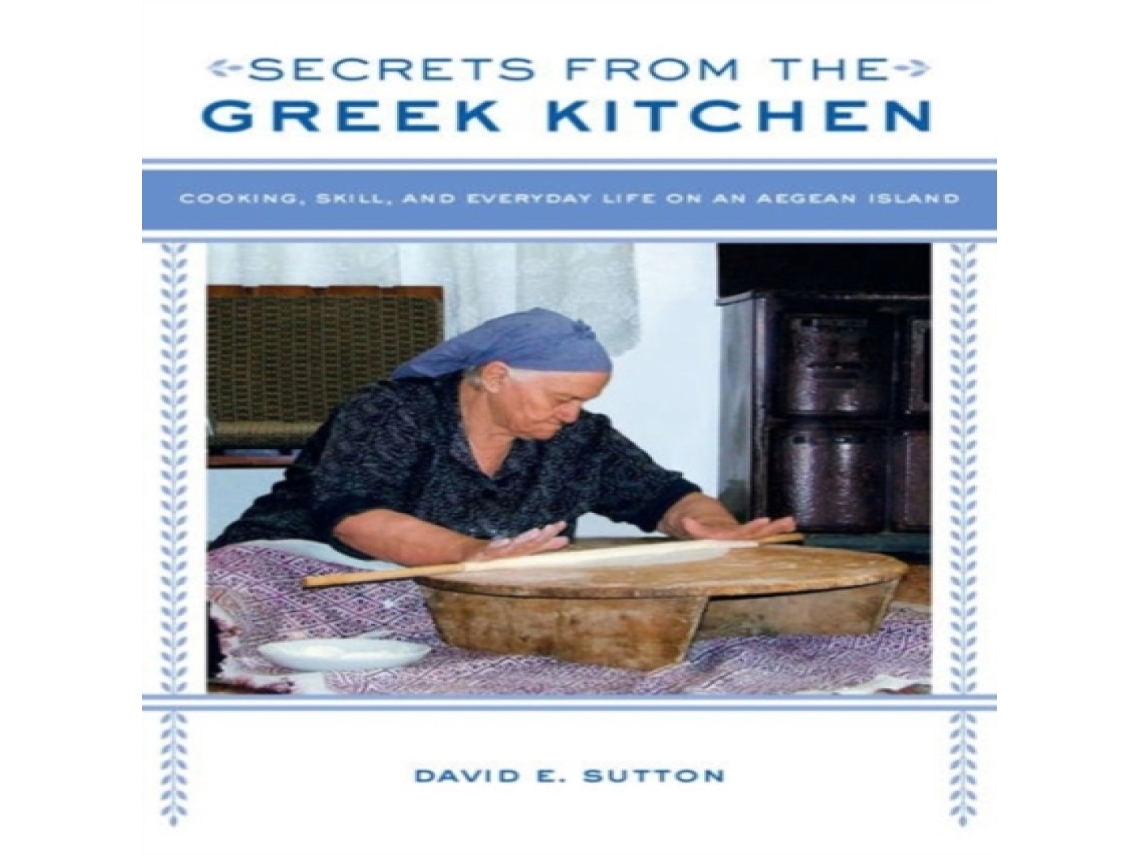 Livro Secrets from the Greek Kitchen de David E Sutton (Inglês)