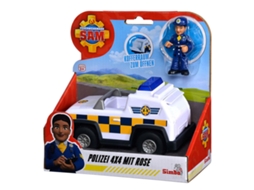 Bombeiro Sam Polícia Jeep 4x4 Jeep De Brinquedo Com Figura Simba