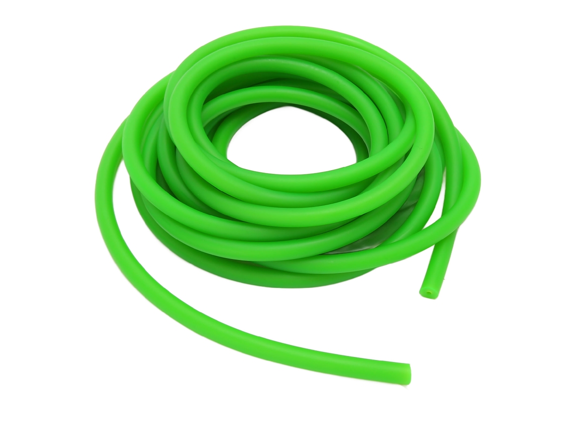 Tubo De Látex Elástico Para Buzina 5m Acessório De Buzina Profissional Caça Verde Fluorescente