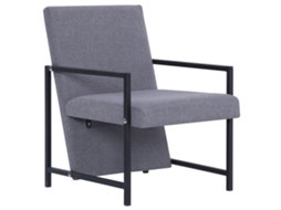 Armchair, Armchairs Vidaxl Cinzeto Tecido