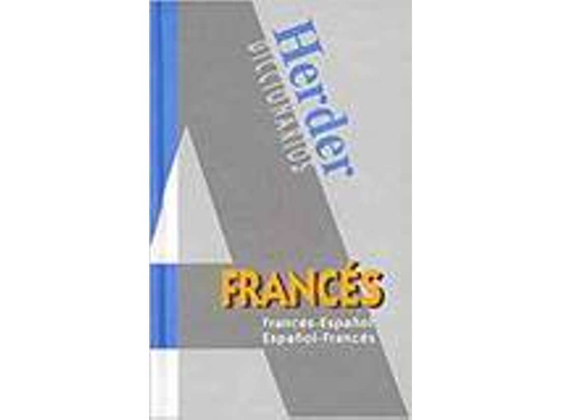 Livro Dicc. Moderno Herder. Frances (Espanhol)