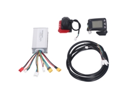 Business kit Controle Motor Bicicleta Elétrica 36v 350w com Painel Display e Acelerador de Polegar para Bicicleta Elétrica e Scooter