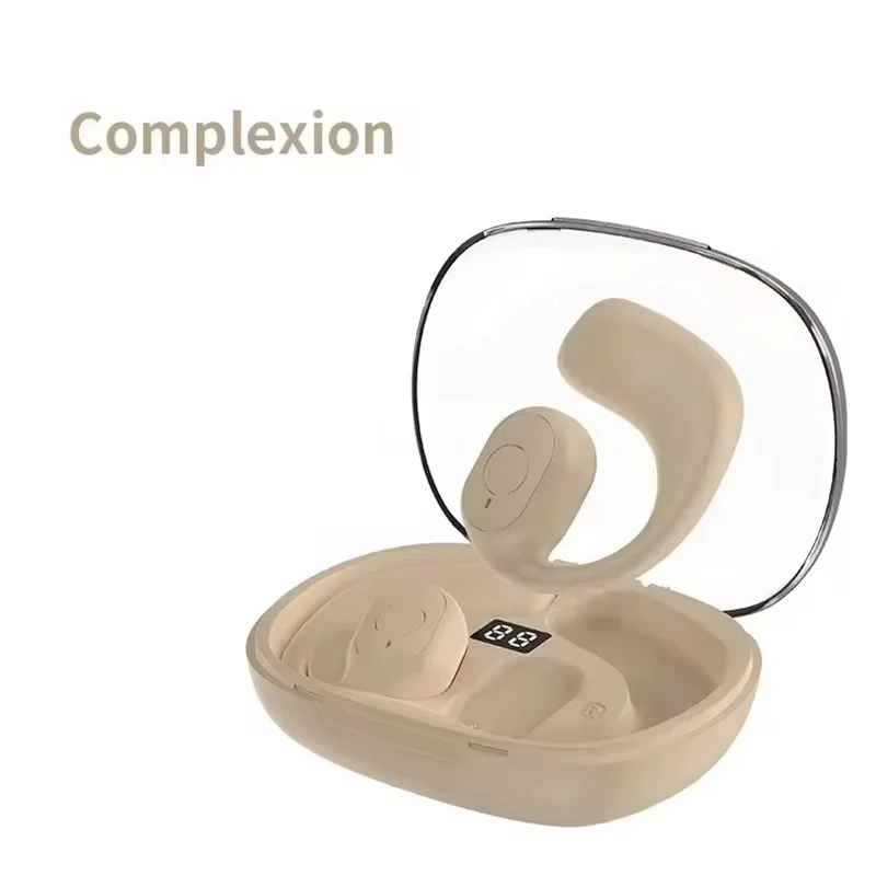 Fones De Ouvido Bluetooth Tws Com Cancelamento De Ruído E Microfone (cáqui).
