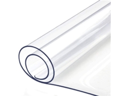 RNEMITERY Protector de mesa para comedor, impermeable, de vinilo PVC, para muebles de madera, resistente al calor, de plástico transparente, para cocina, mesa d