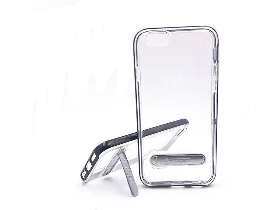 Capa iPhone 6 Spigen Crystal Hybrid Preto