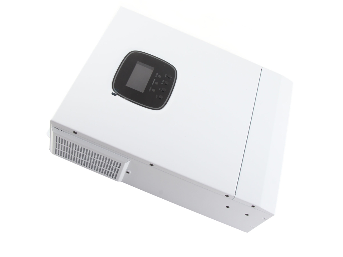 Carregador Solar Laxiscreed Com Inversor De Onda Senoidal Pura E Ecrã Lcd Para Maior Eficiência