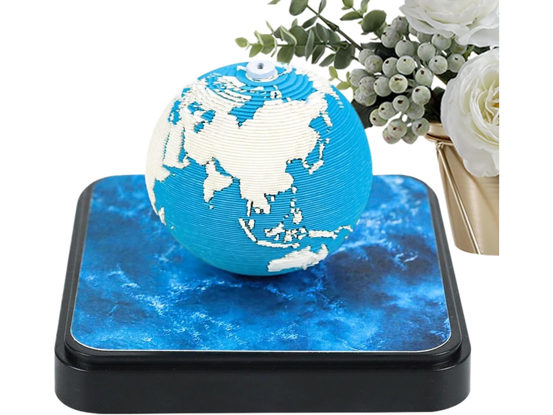 Calendário 3d Bloco De Notas Artístico 2026 Papel Destacável Com Tema Do Planeta Terra Para