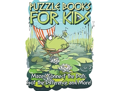 Livro Puzzle Book For Kids De Marshall Koontz (inglês)