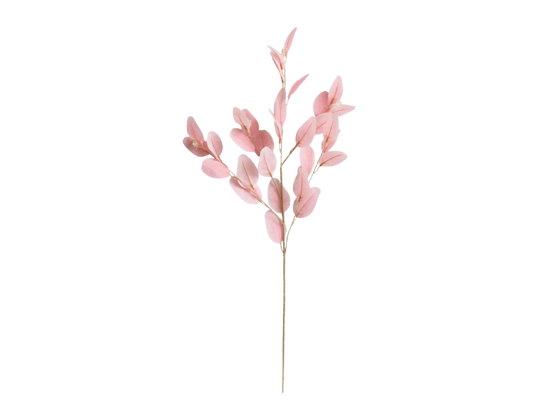Ramos de Eucalipto Artificial com 5 Folhas de Cerejeira Rosa, 93 Cm de comprimento LAXISCREED