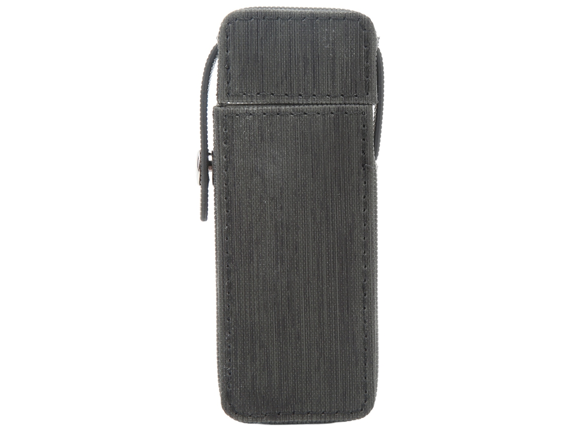 Estojo para Cigarros Pu À Prova D'água Design de Fivela Retrô Delicado Presente para Homens Preto 20 Cigarros | S/MARCA