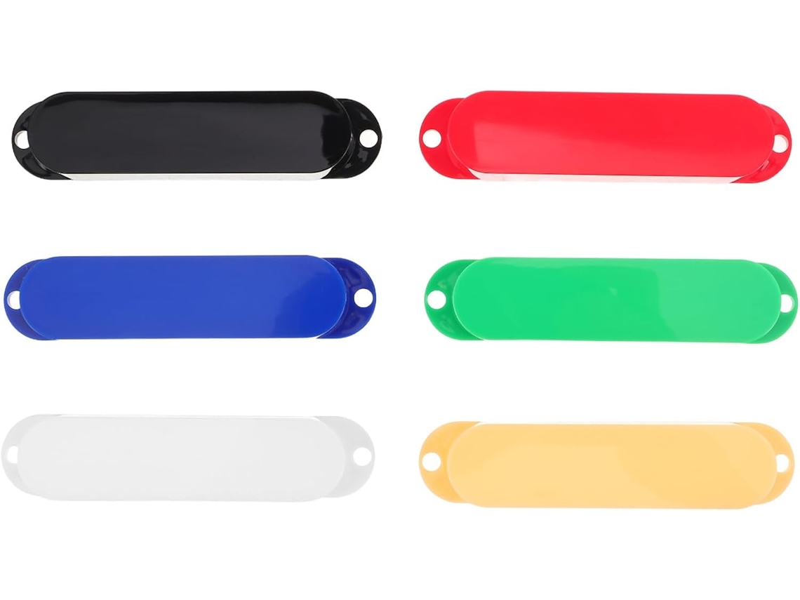 Conjunto De 6 Capas Protetoras Para Captadores De Guitarra Elétrica