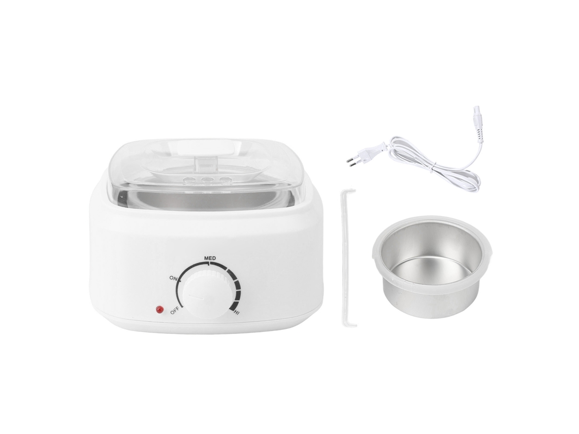 2026 mini Calefactor de Cera para Depilación com Tampa Transparente Plug Eu 110‑240v