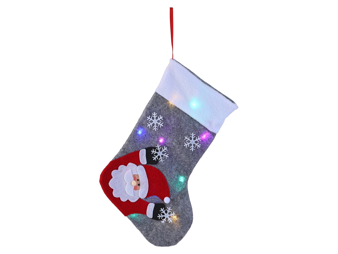 Laxiscreed Sacos De Natal Com Luz E Pilhas, Presente Festivo Para Natal