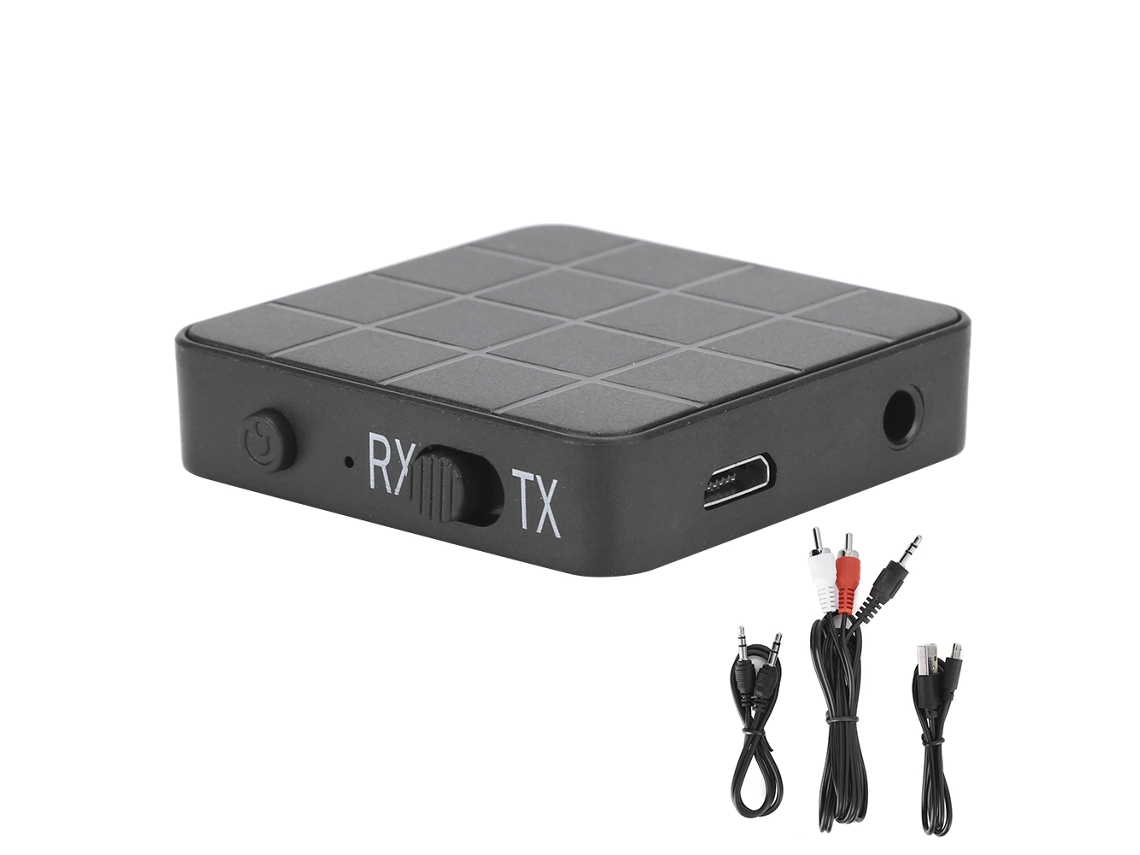 Assistente De Áudio Sem Fio Bluetooth 5.0 2 Em 1 Com Adaptador De 3,5 Mm Para Transmissor E Receptor.