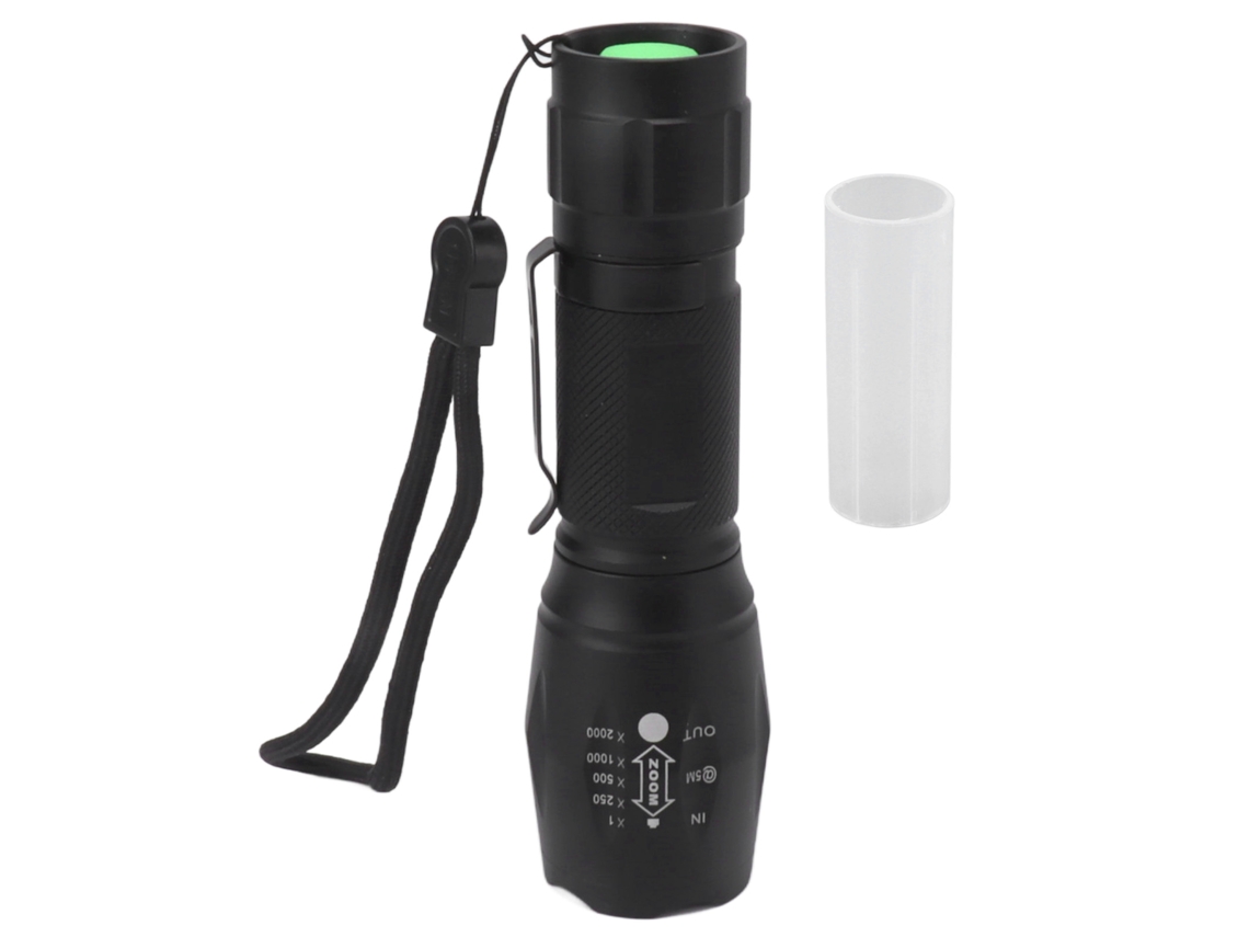 2026 lanterna Led Ultravioleta 2 em 1 395nm Ajustável de Liga de Alumínio para Ver Notas e Detecção de Manchas