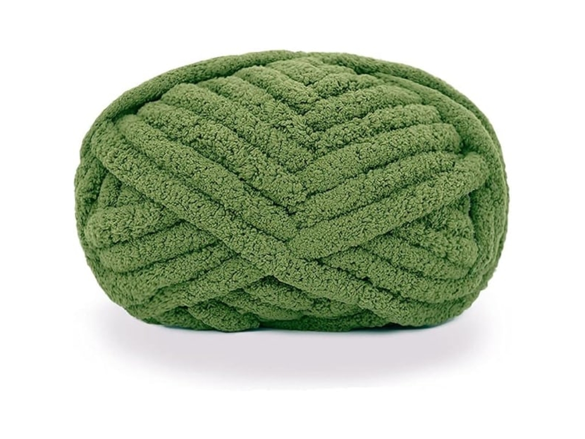 Fio De Chenille De Malha Grossa Para Cobertores Artesanais, Cobertor Grande Supermacio E Jumbo Slowmoose