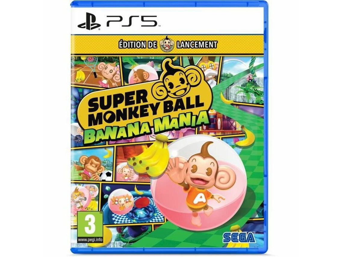 Jogo PS5 Super monkey ball: banana mania - launch edition