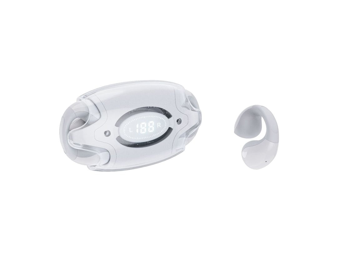 Auriculares De Condução Óssea Bluetooth 5.3 Design Aberto Som Hi-fi Som Estéreo Microfone Para Chamadas Ipx5 Lurelia