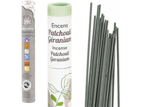 Incensos LES ENCENS DU MONDE Pachuli com Gerânio