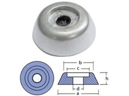 Ânodo Lewmar 185Tt Prateadotecnoseal