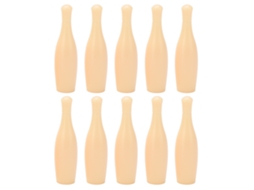 Conjunto De Pinos De Bowling Plástico Mini Jogo De Mesa Para Crianças Toddlers Brinquedo Educativo Interior