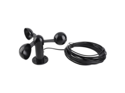 Sensor Anemômetro De Vento Com 3 Copas Cabo Resistente À Água 8m 0-3.8v
