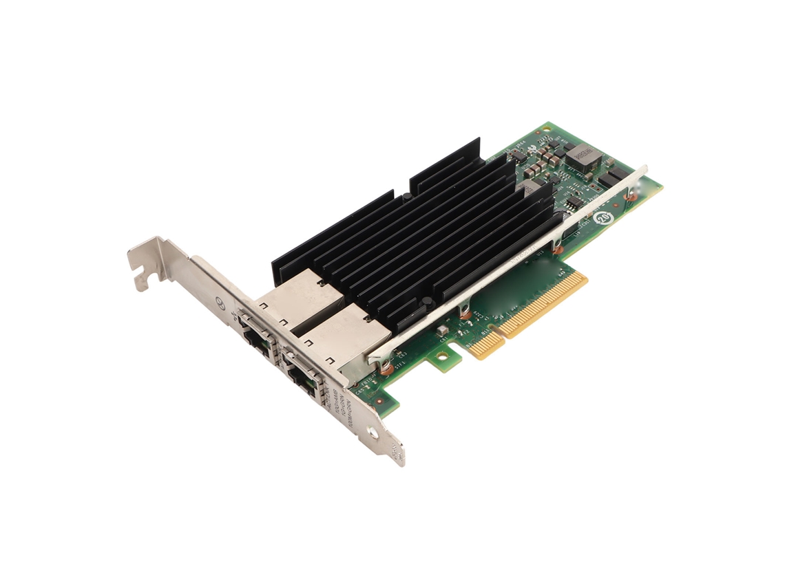 Aetheria placa de Rede Pcie Dual Port Rj45 10gb 10gbe Adaptador Ethernet Gigabit com Chipset Intel® X540