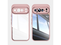 Capa Para Celular Google De Alta Transparência, Com Estrutura Metálica E Proteção Total Contra Quedas.pixel 9apixel 9a