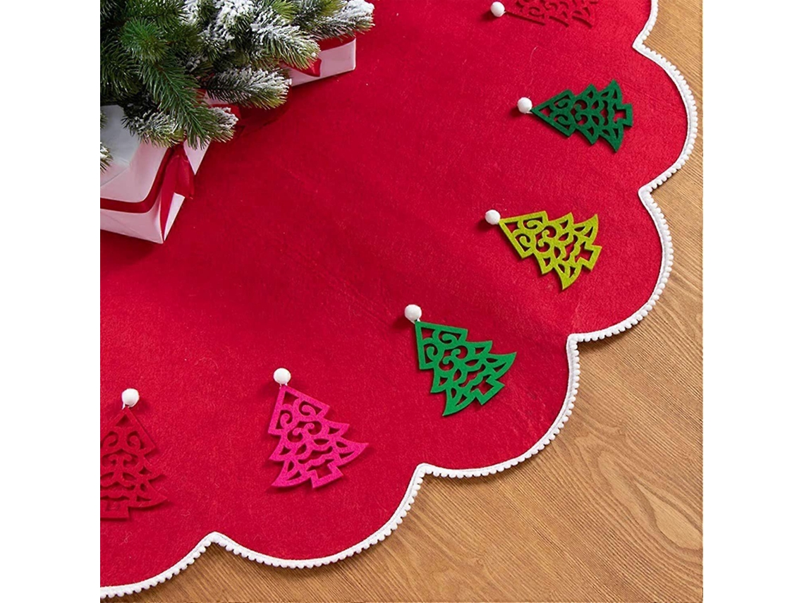 Saia Para Árvore De Natal De 48 Polegadas